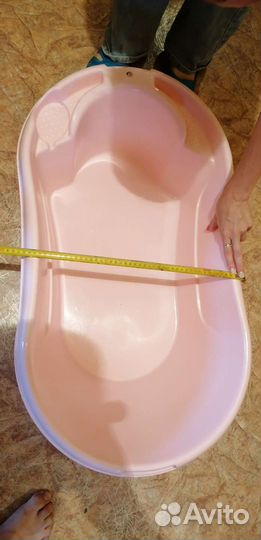 Детская ванночка для купания с горкой