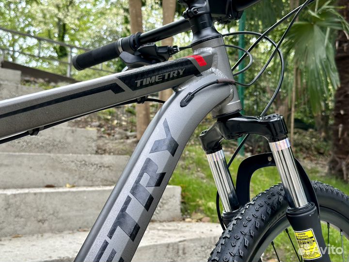 Велосипед новый timetry алюминиевый