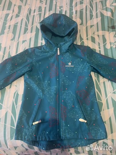 Куртка softshell для девочки р.140-146