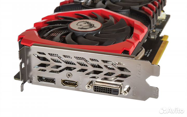 Видеокарта MSI GeForce GTX 1050 Ti gaming X
