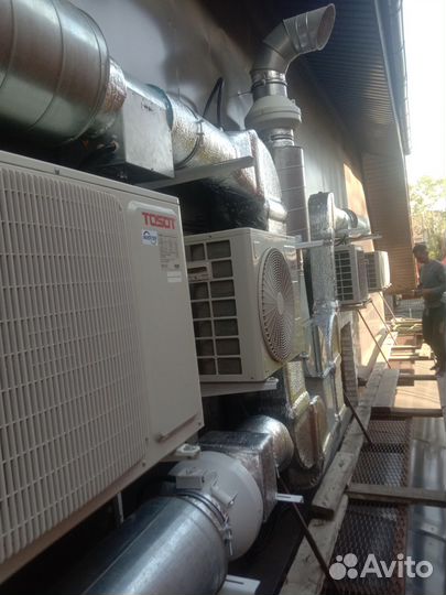 Бригада монтажников вентиляции и кондиционирования