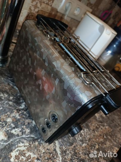 Тостер Polaris PET 0909 Crystal 900Вт