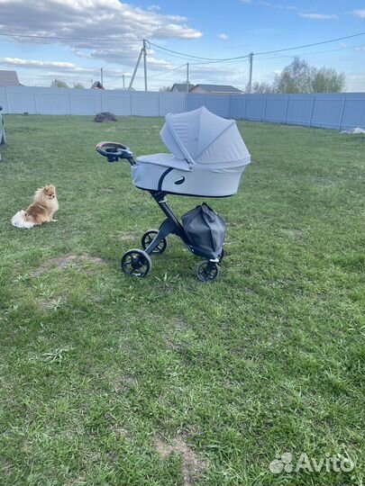 Коляска stokke 2в 1 xplory v6