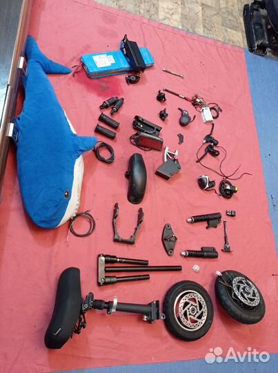 Запчасти Kugoo m3 48v детали самоката