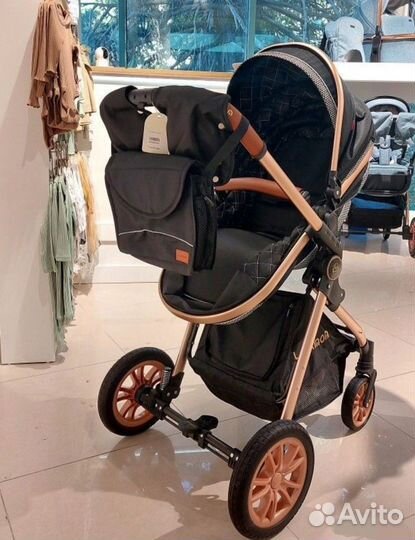 Коляска 3в1 новая трансформер (с сумкой)