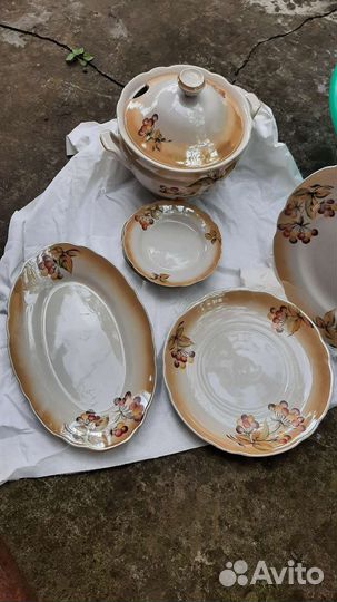 Столовый сервиз на шесть персон, Коростень (СССР)