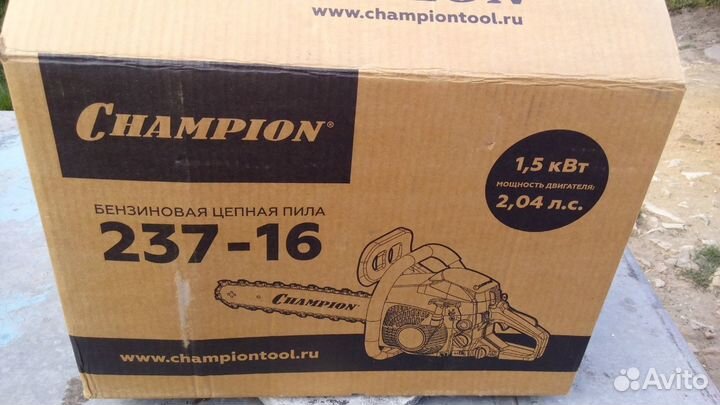 Бензопила Champion 237-16