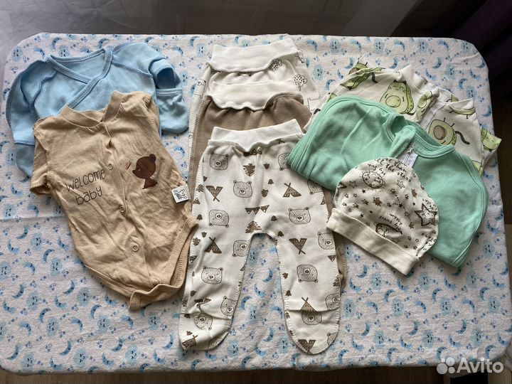 Вещи для новорожденных р 56-68