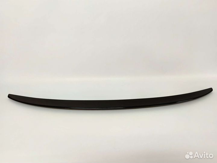 Audi A4 b8 спойлер чёрный глянец