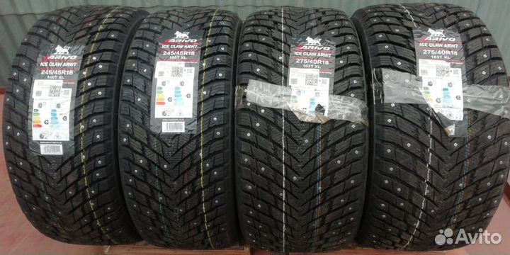Arivo Ice Claw ARW7 245/45 R18 и 275/40 R18 100T