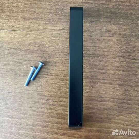 Мебельные дверные ручки черные leroy merlen