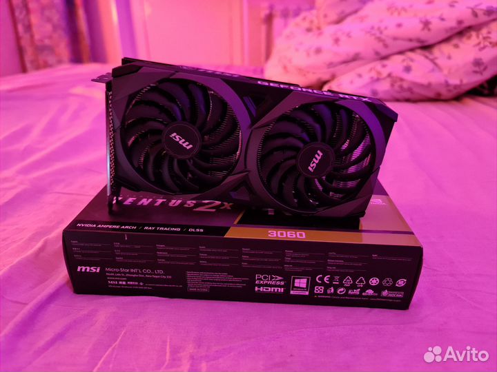 Видеокарта rtx3060