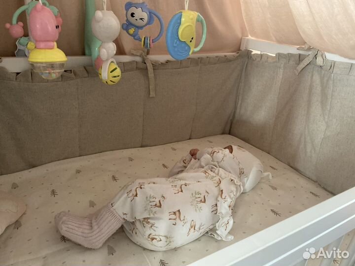 Бортики в детскую кроватку