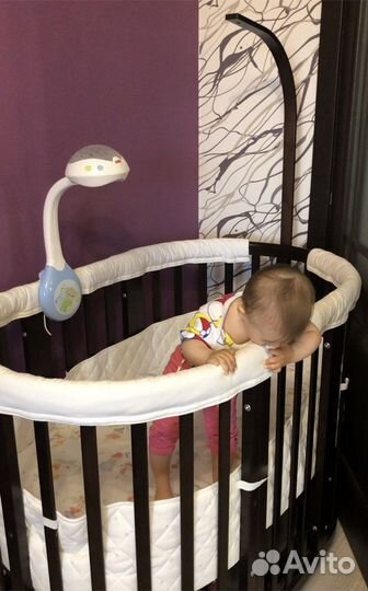 Люлька - Кроватка Elipsebed трансформер