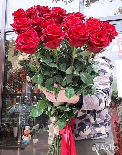 Цветы розы букеты 25 31 35 51 101 251 Доставка