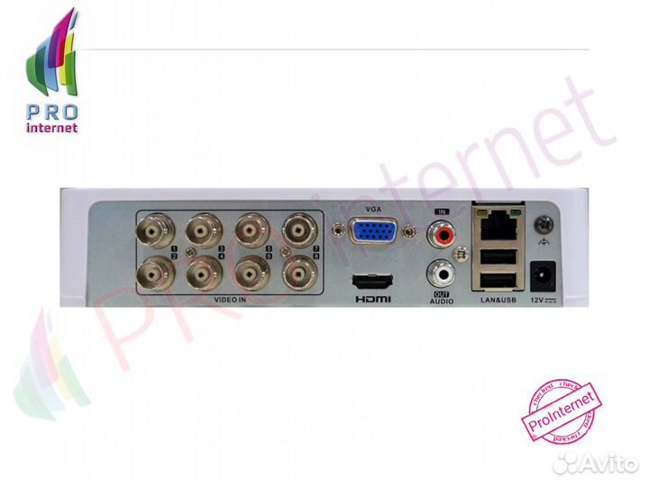 Регистратор видеонаблюдения Hiwatch DS-H208QA(b)