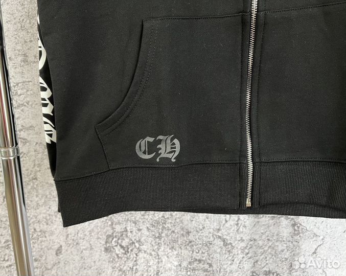 Худи Chrome Hearts черное