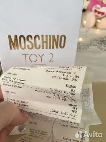 Туалетная вода женская moschino TOY2 Новая 100мл