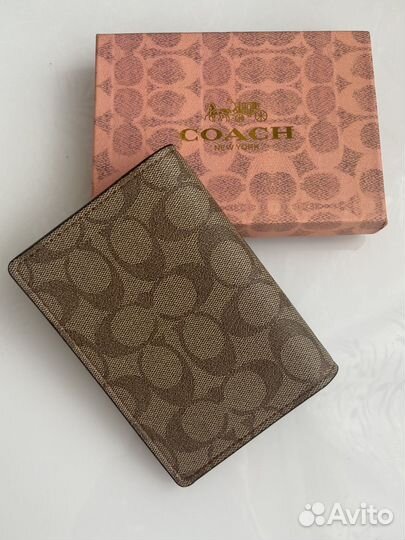 Обложка на паспорт coach новая
