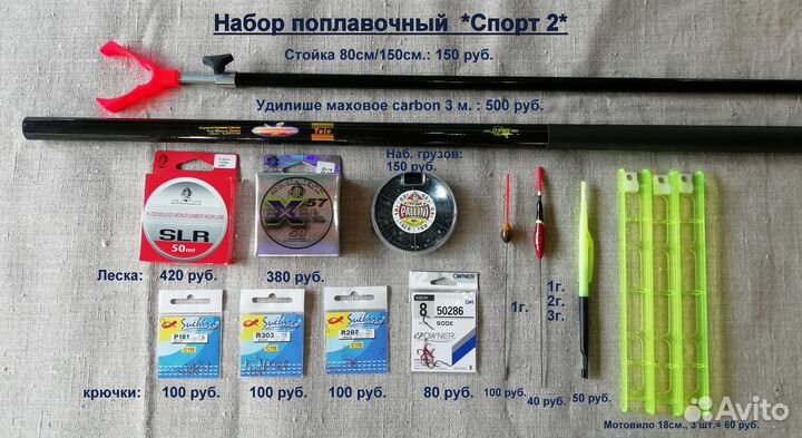 Набор поплавочника