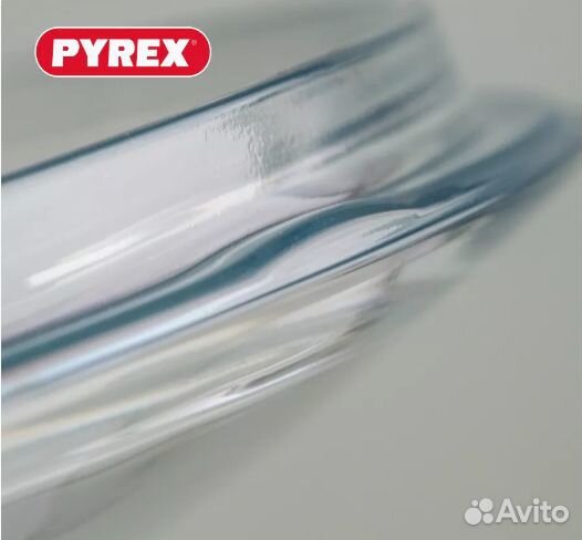 Стеклянная закаленная крышка 26 см Pyrex Франция