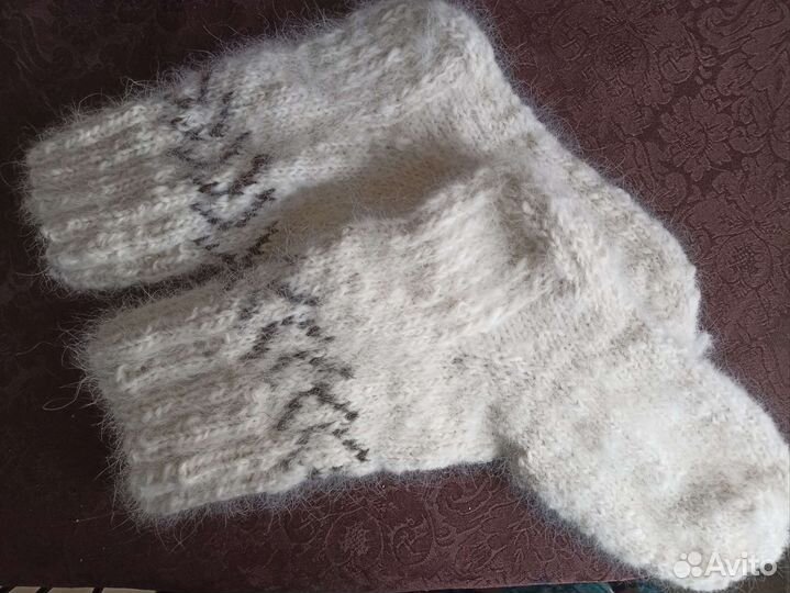 Носочки из шерсти собаки