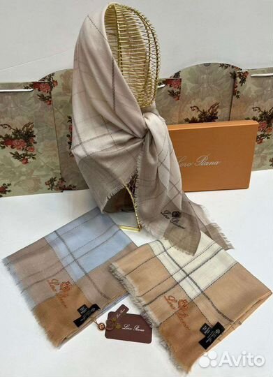 Платок Loro piana кашемир тонкий