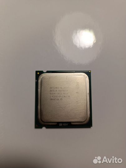 Процессор Intel pentium e6500