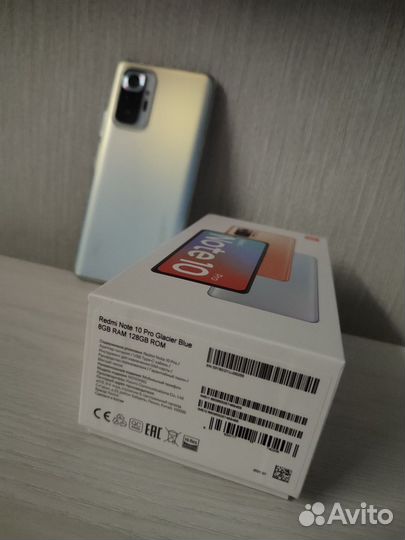 Xiaomi Redmi Note 10 Pro, 8/128 ГБ