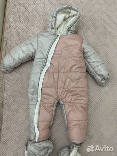 Зимний комбинезон для девочки
