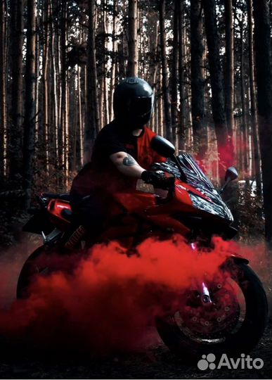 Цветной дым для гендер пати