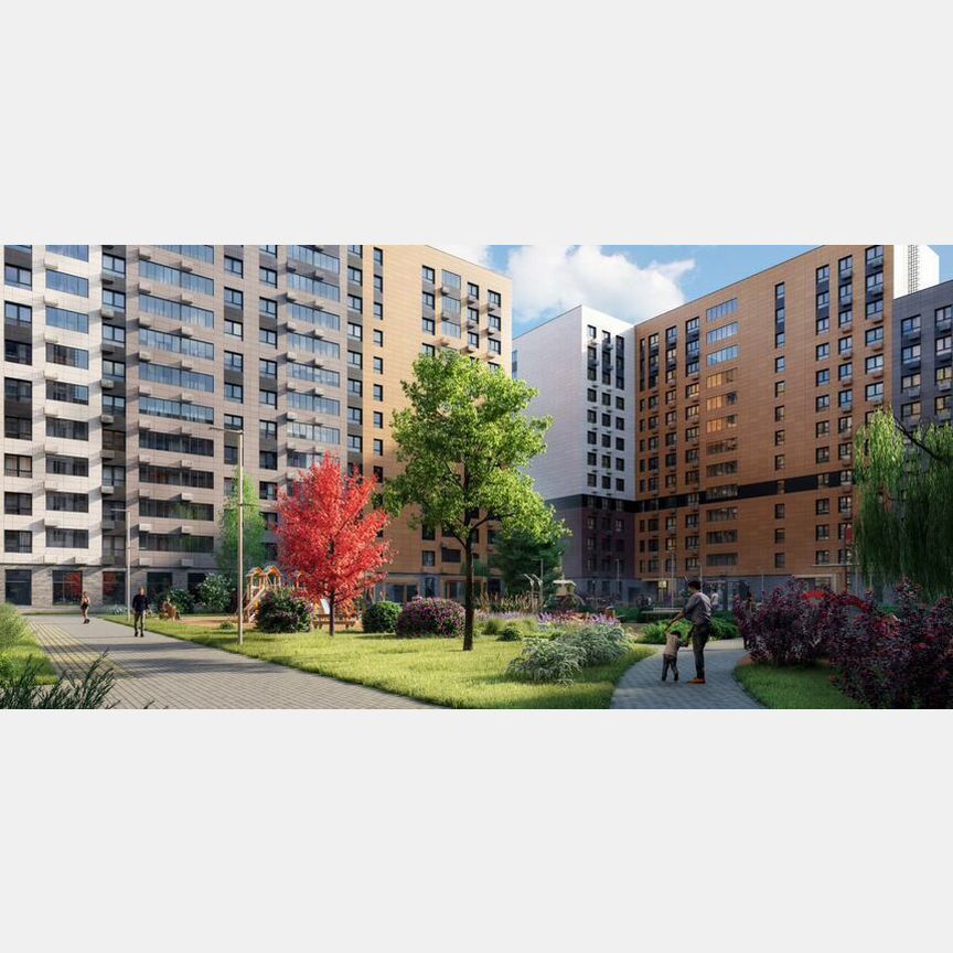 1-к. квартира, 33,4 м², 11/14 эт.