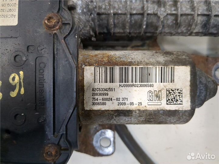 Электропривод ручного тормоза Cadillac SRX, 2010