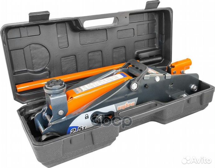 Домкрат гидравлический подкатной 2,5 т 140-387