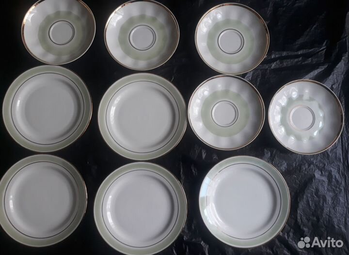 Чайный сервиз Пион Дулево СССР