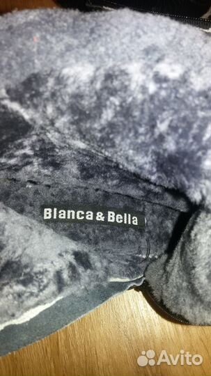 Сапоги зимние кожаные новые