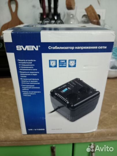 Стабилизатор напряжения Sven VR V-1000