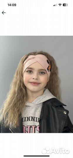 Повязка на голову для девочки