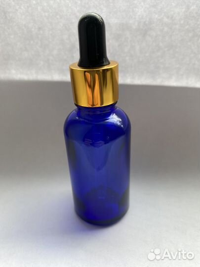 Флакон стекло 30 мл с крышкой пипеткой