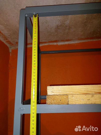 Стеллаж металлический для гаража не разборный