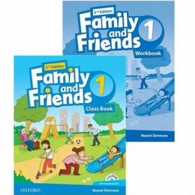 Family and friends 1 учебник, тетрадь и диск