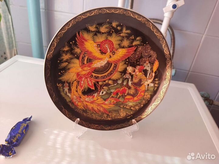 Тарелка коллекционный фарфор