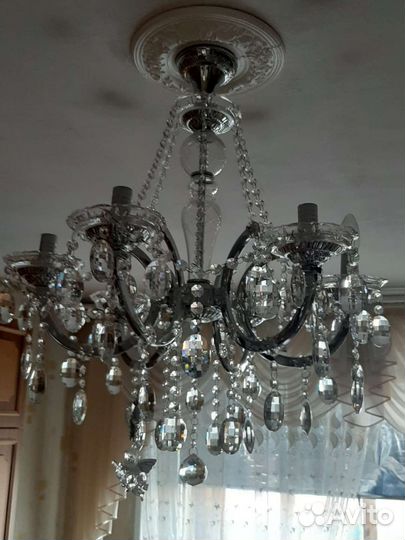 Люстра хрустальная