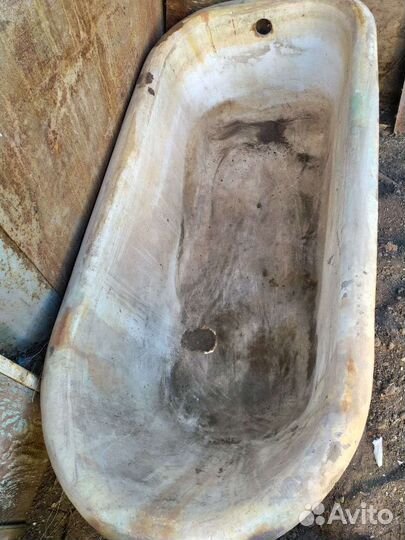 Ванна чугунная Мальцов старинная антикварная