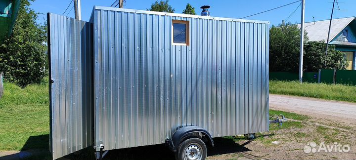 Баня на прицепе