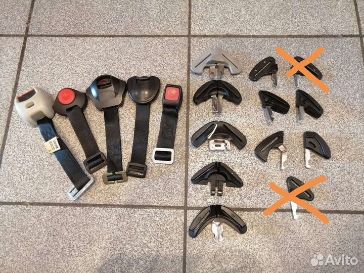 Замки и детали для автокресел