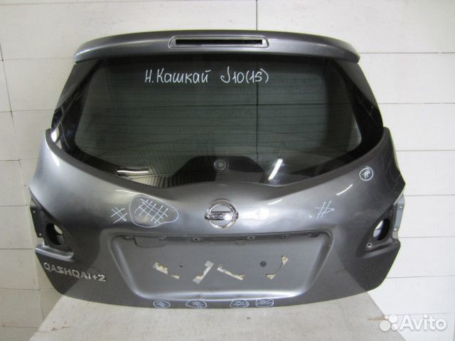 Дверь багажника со стеклом Ниссан Кашкай +2