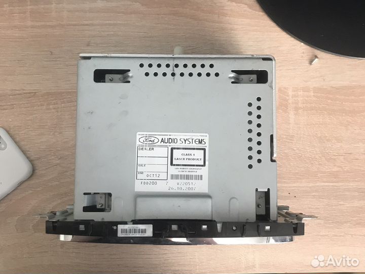 Штатная магнитола ford