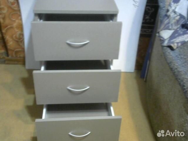 Тумбочка офисная выкатная