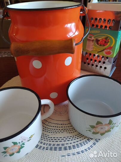 Эмалированная посуда СССР